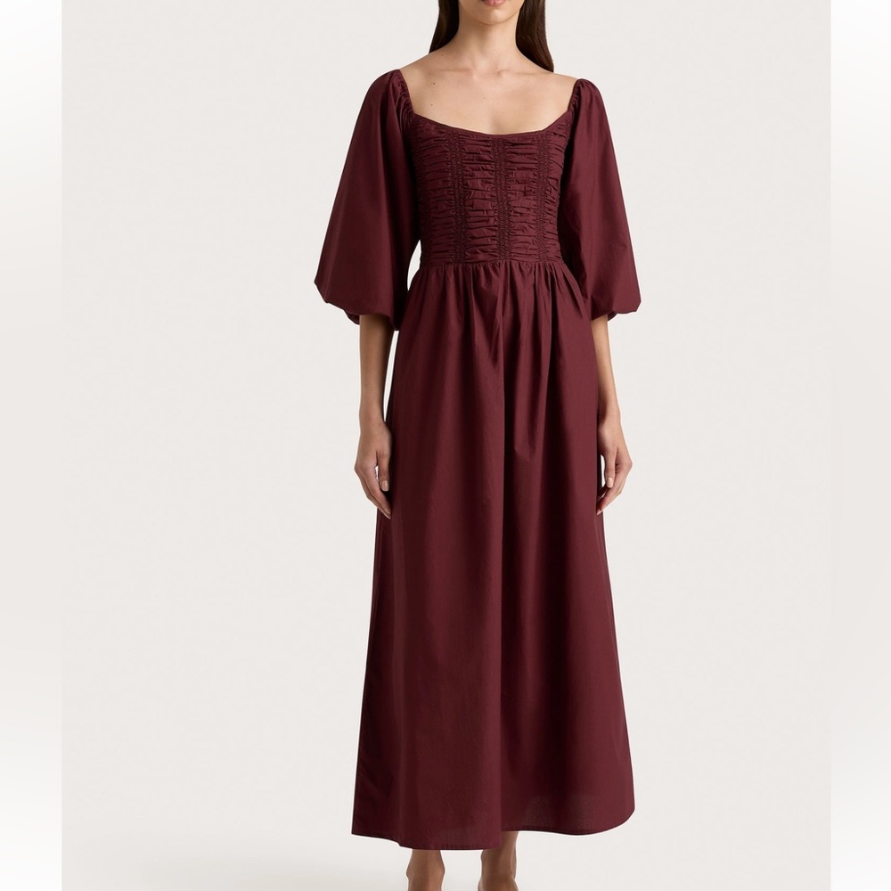 NWT Faithful the Brand Alma Midi Dress